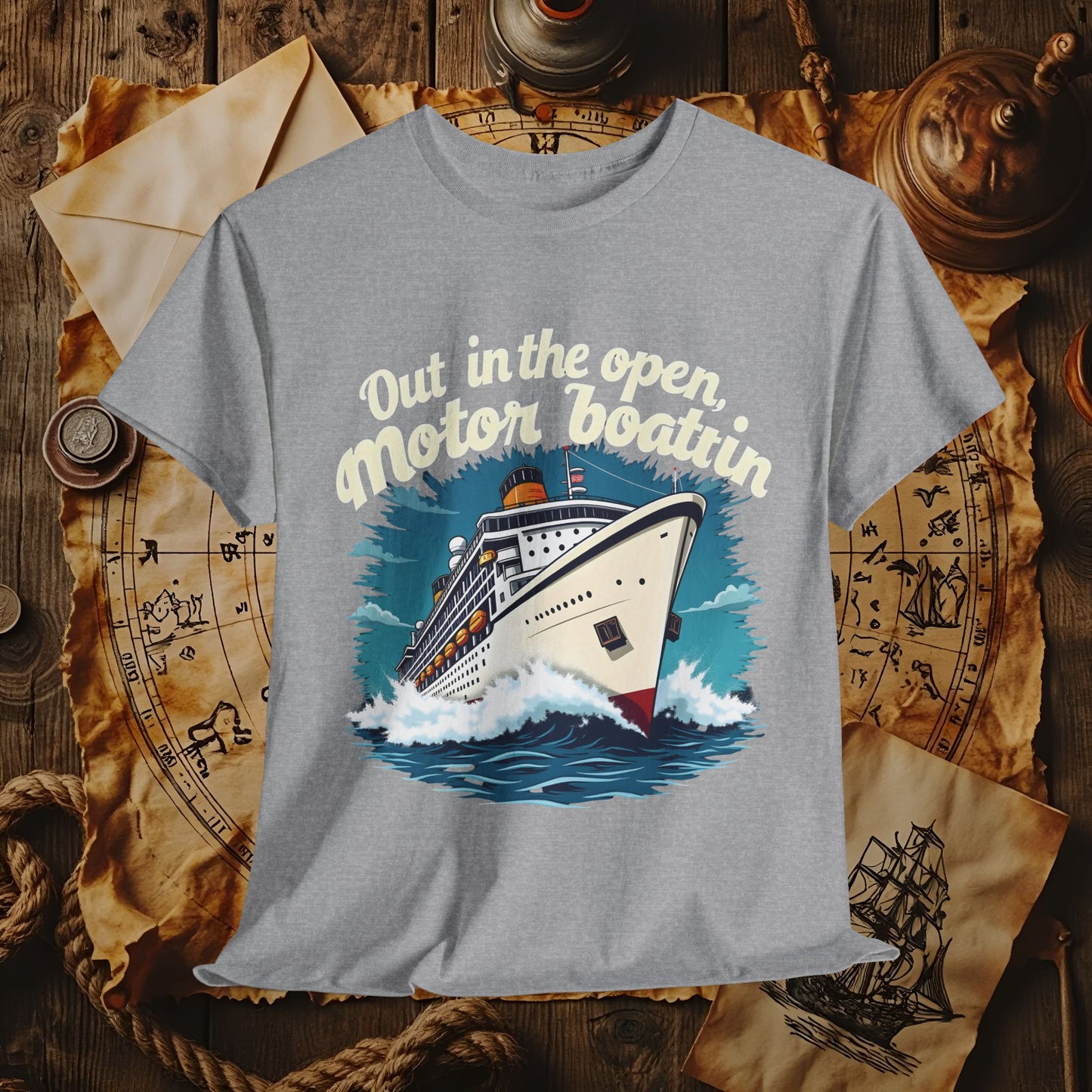 Nautical Adventure Cruise Travel T-Shirts | Funny & Stylish Tees for Ocean Adventures