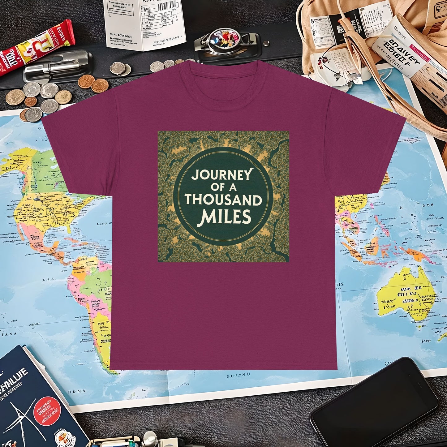 Wanderlust JourneyAir Travel T-Shirts | Jetsetter, Airport, and International Flight Tees
