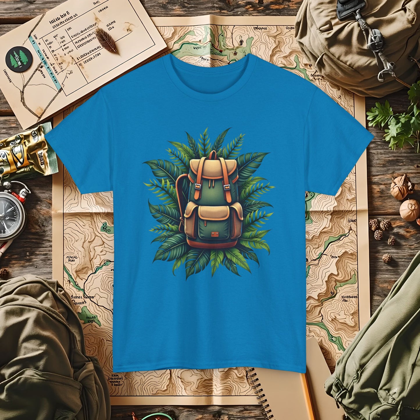 Jungle Adventure Outdoor Adventure T-Shirts | Camping, Hiking, Rafting & Kayaking Tees for Nature Lovers