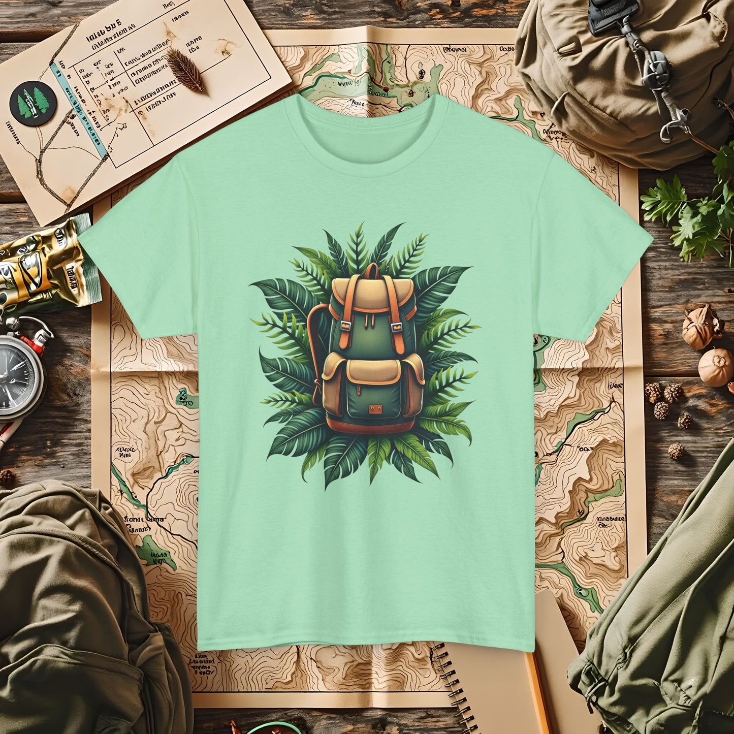 Jungle Adventure Outdoor Adventure T-Shirts | Camping, Hiking, Rafting & Kayaking Tees for Nature Lovers