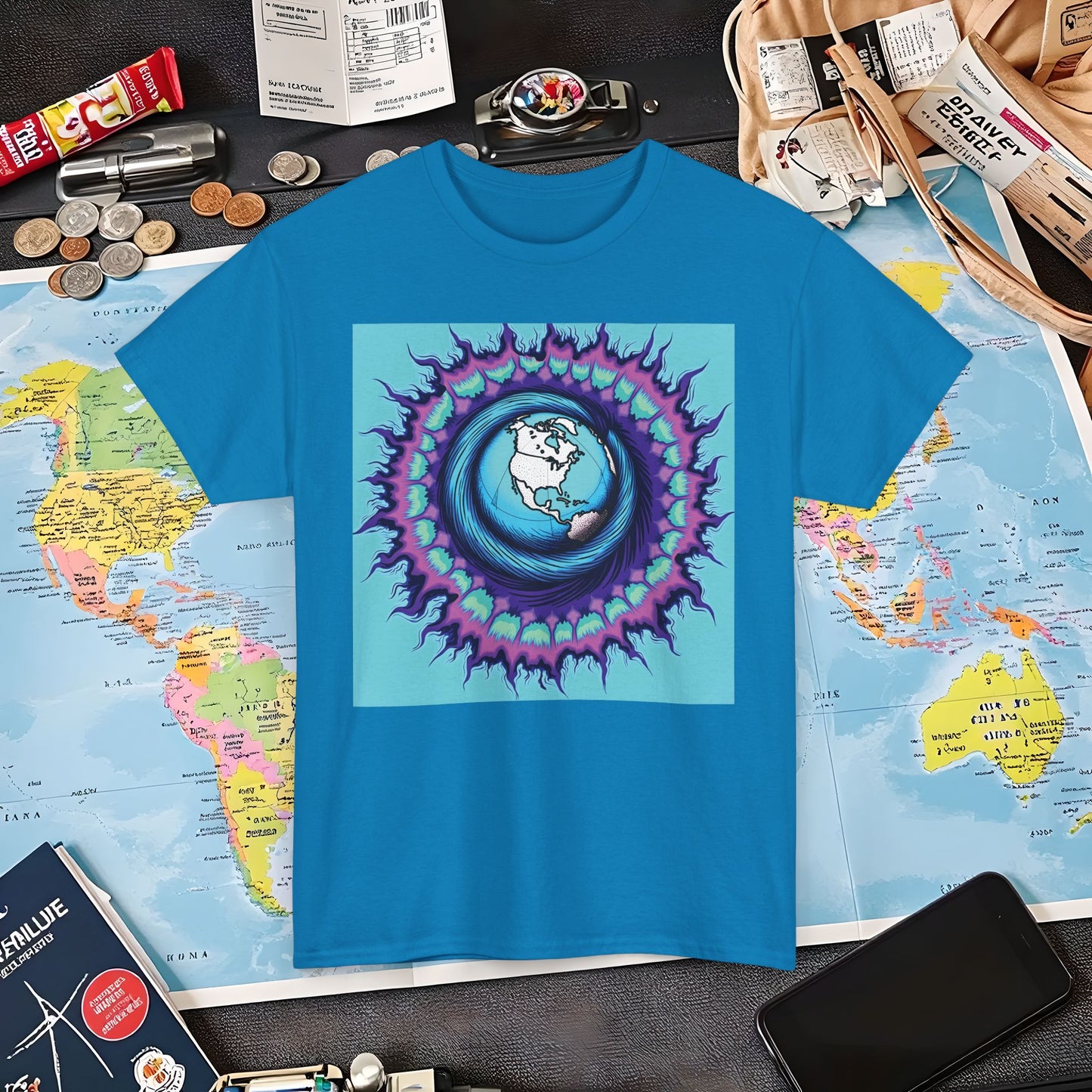 Adventure Aura Air Travel T-Shirts | Jetsetter, Airport, and International Flight Tees