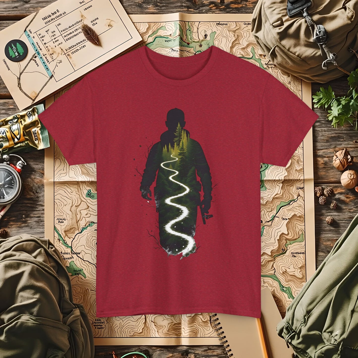 Nature Journey Outdoor Adventure T-Shirts | Camping, Hiking, Rafting & Kayaking Tees for Nature Lovers