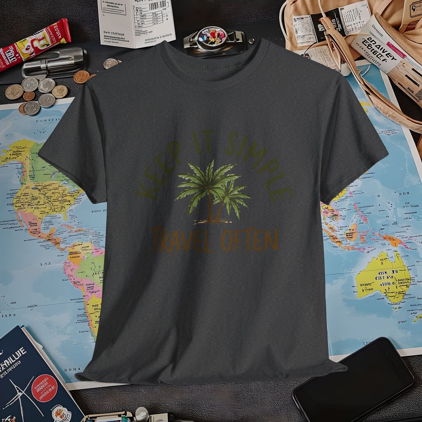 Simple Travel Air Travel T-Shirts | Jetsetter, Airport, and International Flight Tees