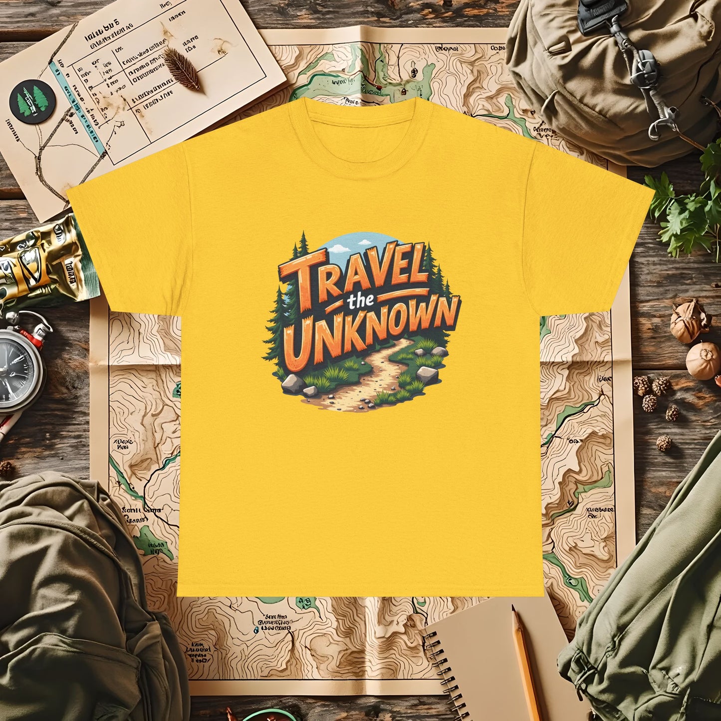 Adventurous Journey Outdoor Adventure T-Shirts | Camping, Hiking, Rafting & Kayaking Tees for Nature Lovers