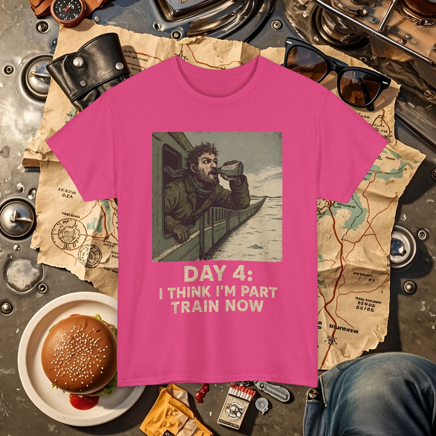 Day 4: I Think I Am Part Train – Feral Traveler’s Siberian Railroad Tee Road Trip & Vehicle Travel T-Shirts | Car, RV, and Motorcycle Adventure Tees