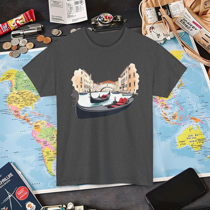 Venetian Romance Air Travel T-Shirts | Jetsetter, Airport, and International Flight Tees