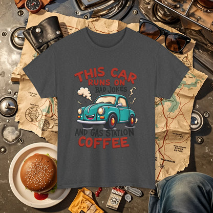 Coffee Car Road Trip & Vehicle Travel T-Shirts | Car, RV, and Motorcycle Adventure Tees