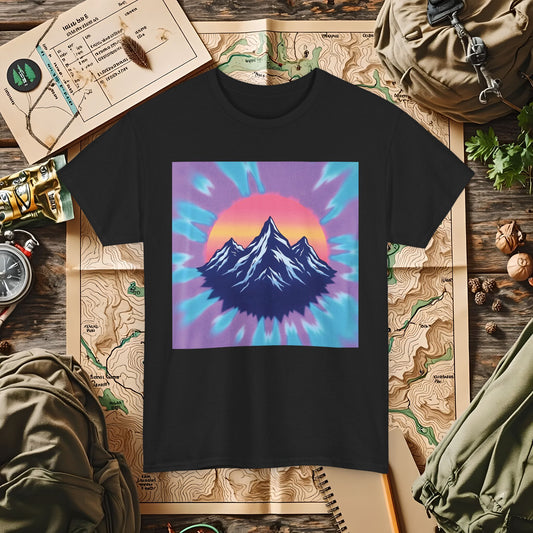 Color Peak Outdoor Adventure T-Shirts | Camping, Hiking, Rafting & Kayaking Tees for Nature Lovers