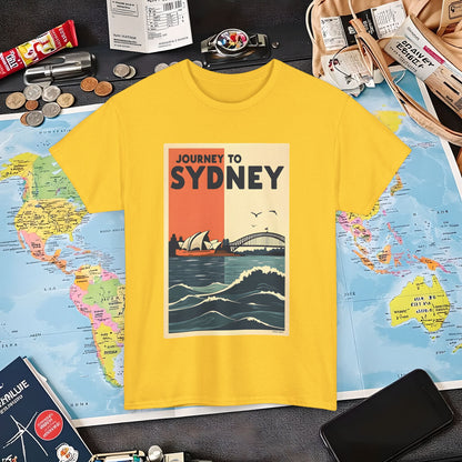 Sydney Journey Air Travel T-Shirts | Jetsetter, Airport, and International Flight Tees