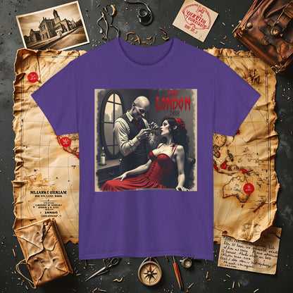 Gothic Barber T-Shirt – Jack the Ripper Era Horror in 1888 London