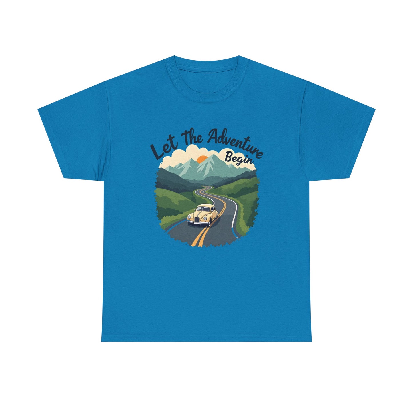 Adventure Awaits Road Trip & Vehicle Travel T-Shirts | Car, RV, and Motorcycle Adventure Tees