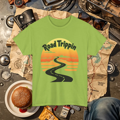 Road Trippin Road Trip & Vehicle Travel T-Shirts | Car, RV, and Motorcycle Adventure Tees