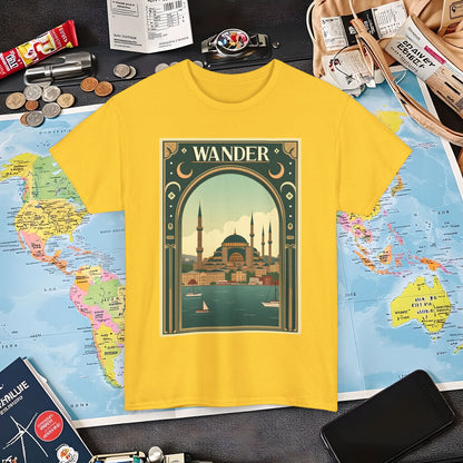 Istanbul Elegance Air Travel T-Shirts | Jetsetter, Airport, and International Flight Tees