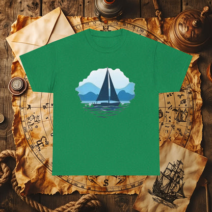 Sailboat Serenity Cruise Travel T-Shirts | Funny & Stylish Tees for Ocean Adventures