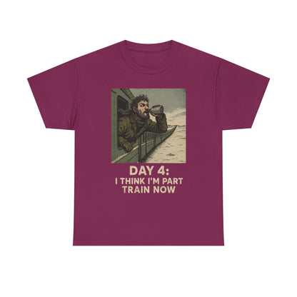 Day 4: I Think I Am Part Train – Feral Traveler’s Siberian Railroad Tee Road Trip & Vehicle Travel T-Shirts | Car, RV, and Motorcycle Adventure Tees