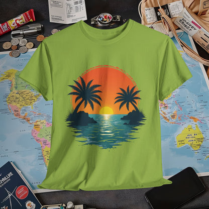 Tropical Escape Air Travel T-Shirts | Jetsetter, Airport, and International Flight Tees