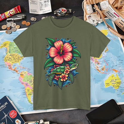 Tropical Harmony Air Travel T-Shirts | Jetsetter, Airport, and International Flight Tees