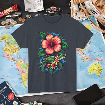 Tropical Harmony Air Travel T-Shirts | Jetsetter, Airport, and International Flight Tees