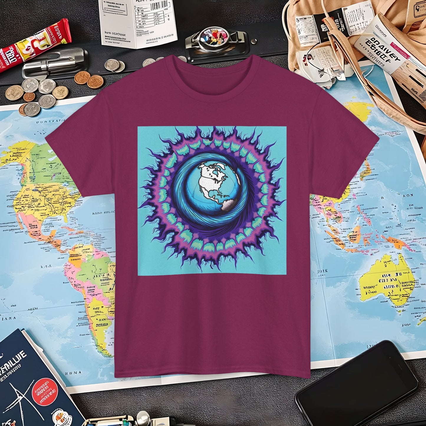 Adventure Aura Air Travel T-Shirts | Jetsetter, Airport, and International Flight Tees