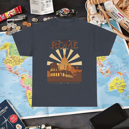 Rome Vintage Air Travel T-Shirts | Jetsetter, Airport, and International Flight Tees