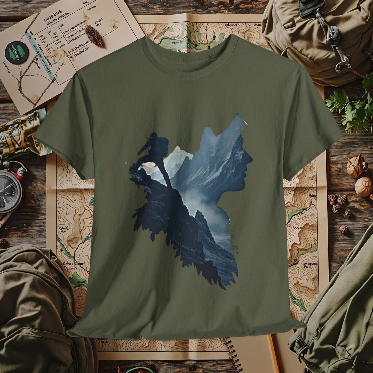 Adventure Peaks Outdoor Adventure T-Shirts | Camping, Hiking, Rafting & Kayaking Tees for Nature Lovers
