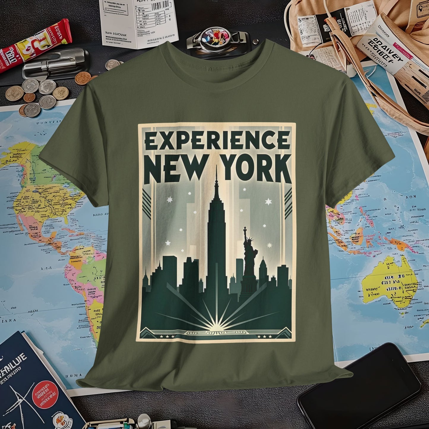 Empire Dreams Air Travel T-Shirts | Jetsetter, Airport, and International Flight Tees