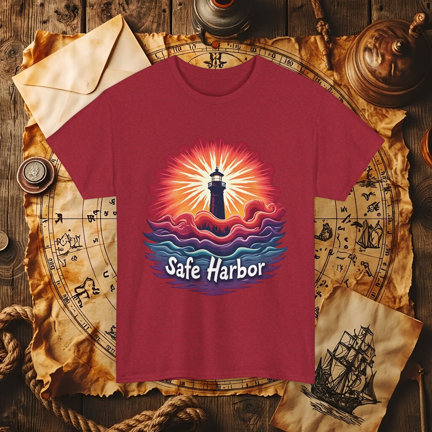 Harbor Glow Cruise Travel T-Shirts | Funny & Stylish Tees for Ocean Adventures