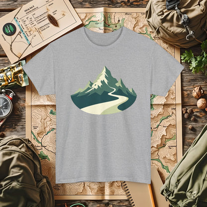 Mountain Path Outdoor Adventure T-Shirts | Camping, Hiking, Rafting & Kayaking Tees for Nature Lovers