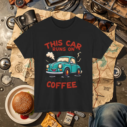 Coffee Car Road Trip & Vehicle Travel T-Shirts | Car, RV, and Motorcycle Adventure Tees