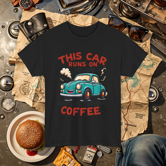 Coffee Car Road Trip & Vehicle Travel T-Shirts | Car, RV, and Motorcycle Adventure Tees