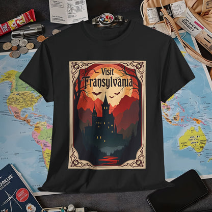 Transylvanian Valley Air Travel T-Shirts | Jetsetter, Airport, and International Flight Tees
