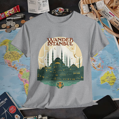 Istanbul Wandering Air Travel T-Shirts | Jetsetter, Airport, and International Flight Tees