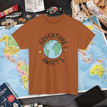 Adventure Globe Air Travel T-Shirts | Jetsetter, Airport, and International Flight Tees
