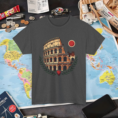 Roman Heritage Air Travel T-Shirts | Jetsetter, Airport, and International Flight Tees