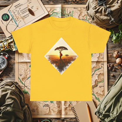 Savannah Journey Outdoor Adventure T-Shirts | Camping, Hiking, Rafting & Kayaking Tees for Nature Lovers