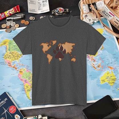 Paw Connect Air Travel T-Shirts | Jetsetter, Airport, and International Flight Tees