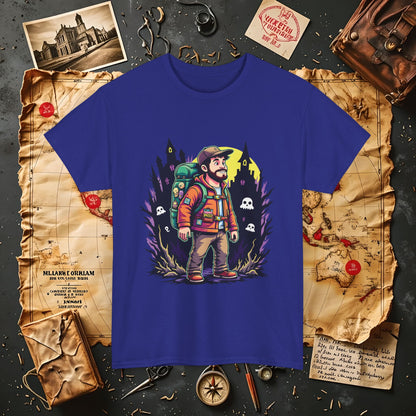Ghost Hunt Thrillseeker Dark Tourism T-Shirts | Hauntingly Cool Travel Tees for the Morbidly Curious