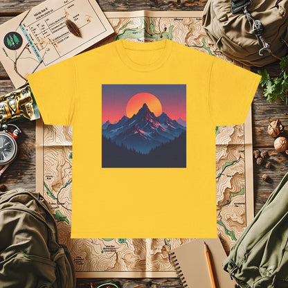 Mountain Glow Outdoor Adventure T-Shirts | Camping, Hiking, Rafting & Kayaking Tees for Nature Lovers