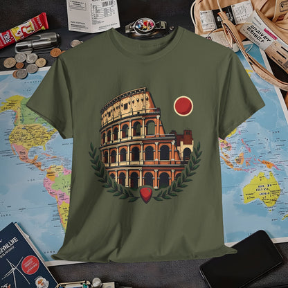 Roman Heritage Air Travel T-Shirts | Jetsetter, Airport, and International Flight Tees
