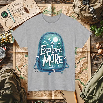 Explore More Outdoor Adventure T-Shirts | Camping, Hiking, Rafting & Kayaking Tees for Nature Lovers