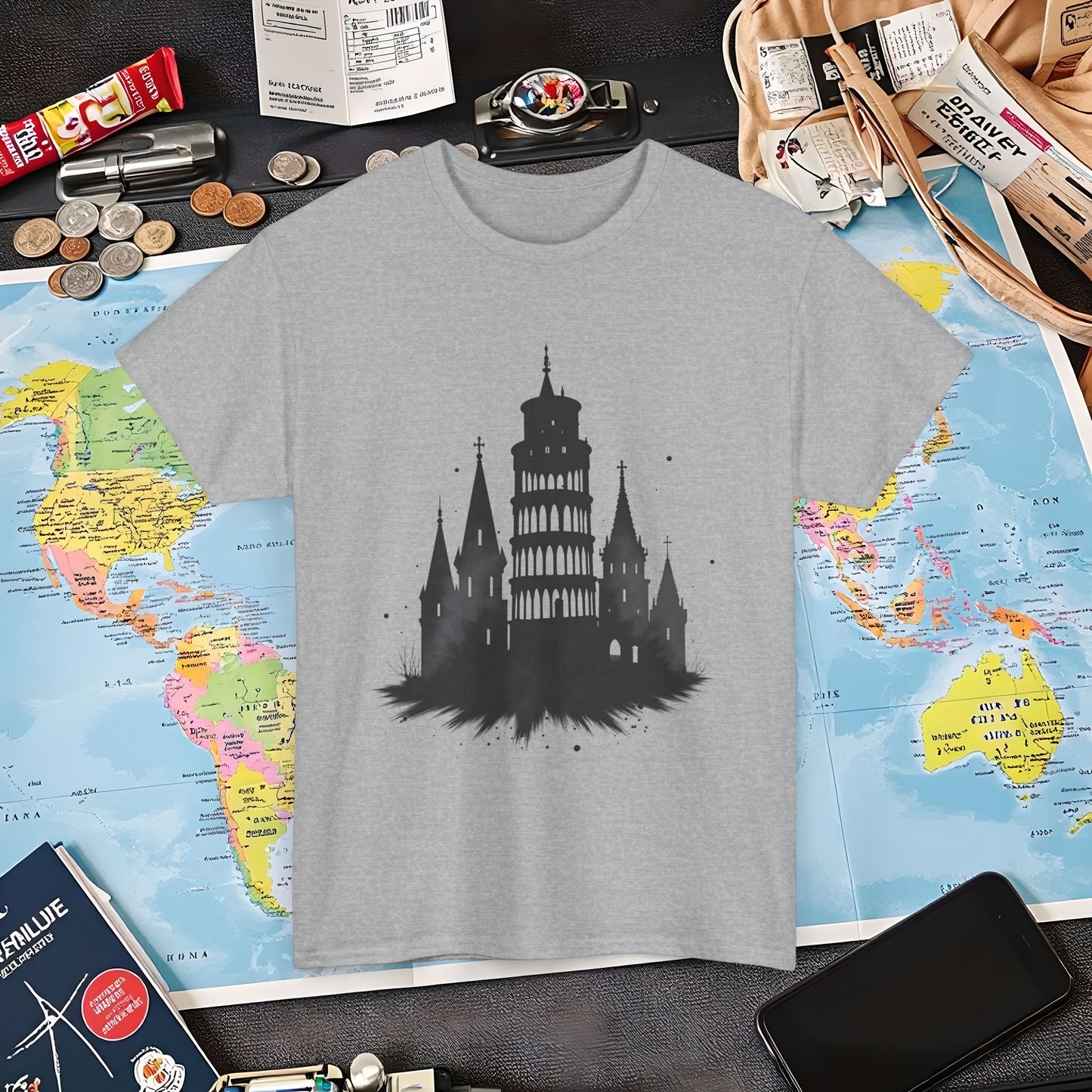 Architectural Fusion Air Travel T-Shirts | Jetsetter, Airport, and International Flight Tees