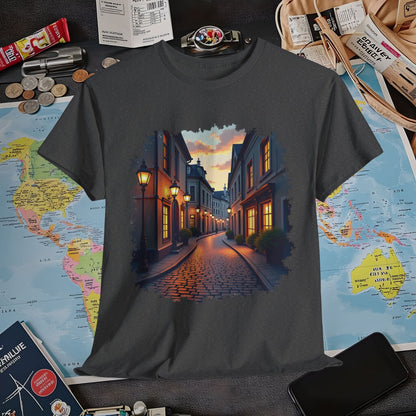 European Romance Air Travel T-Shirts | Jetsetter, Airport, and International Flight Tees