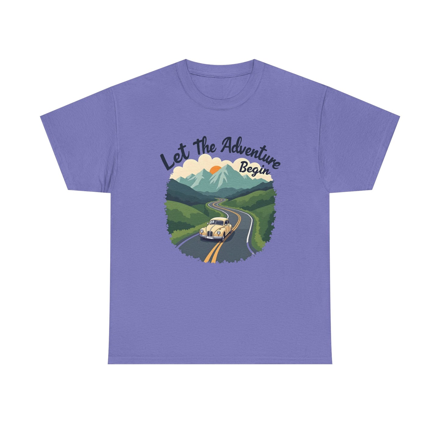 Adventure Awaits Road Trip & Vehicle Travel T-Shirts | Car, RV, and Motorcycle Adventure Tees