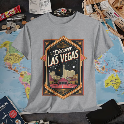 Las Vegas Glamour Air Travel T-Shirts | Jetsetter, Airport, and International Flight Tees