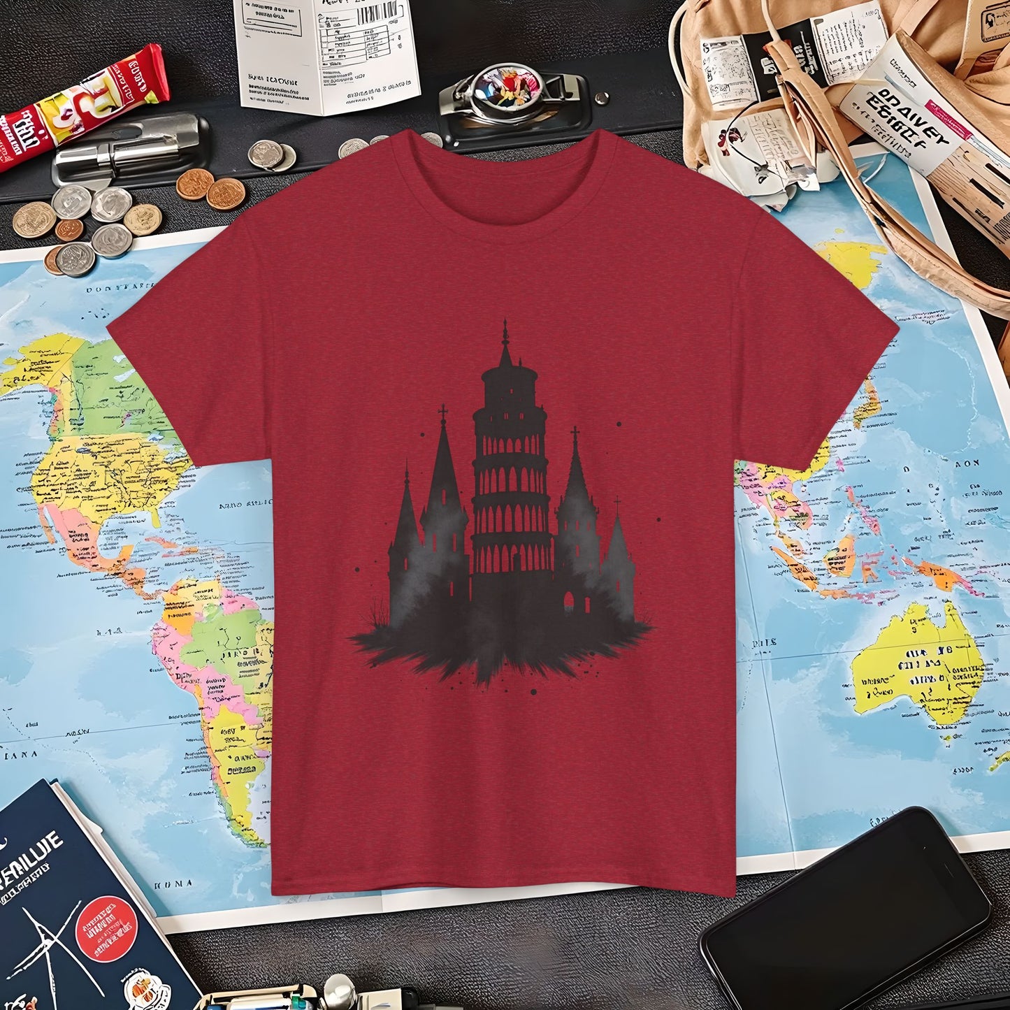 Architectural Fusion Air Travel T-Shirts | Jetsetter, Airport, and International Flight Tees