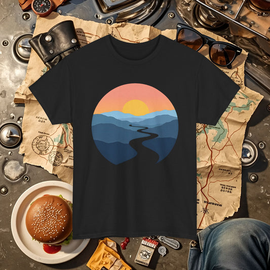 Journey Ahead Road Trip & Vehicle Travel T-Shirts | Car, RV, and Motorcycle Adventure Tees