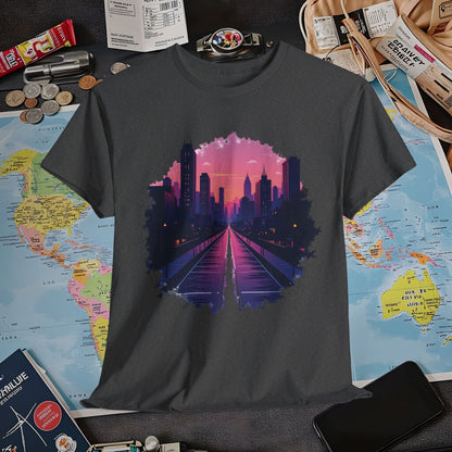 Twilight City Air Travel T-Shirts | Jetsetter, Airport, and International Flight Tees