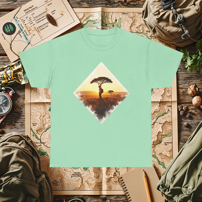 Savannah Journey Outdoor Adventure T-Shirts | Camping, Hiking, Rafting & Kayaking Tees for Nature Lovers