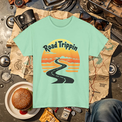 Road Trippin Road Trip & Vehicle Travel T-Shirts | Car, RV, and Motorcycle Adventure Tees