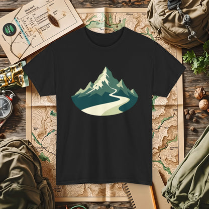 Mountain Path Outdoor Adventure T-Shirts | Camping, Hiking, Rafting & Kayaking Tees for Nature Lovers